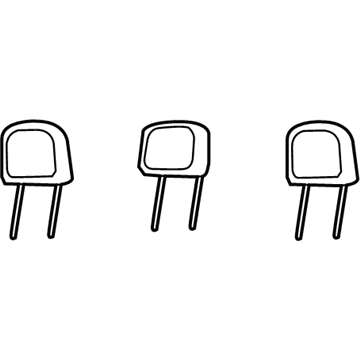 Jeep 5YW02PXRAA Headrest