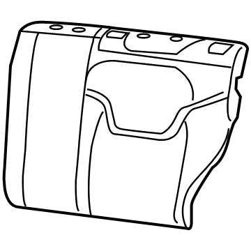 Jeep 68290215AA Seat Back Pad