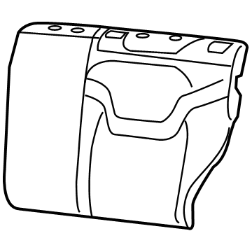 Jeep 6UL22PXRAA Seat Back Cover