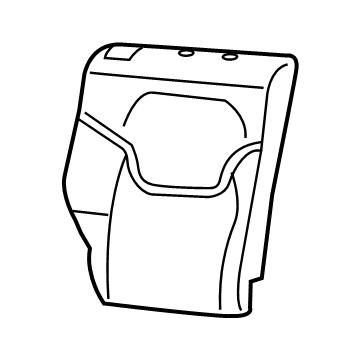 Jeep 68290198AA Seat Back Pad