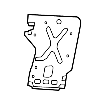 Jeep 68281751AA Seat Back Frame