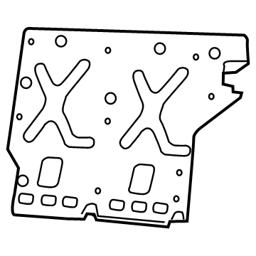 Jeep 68275101AA Panel - Rear Seat Back