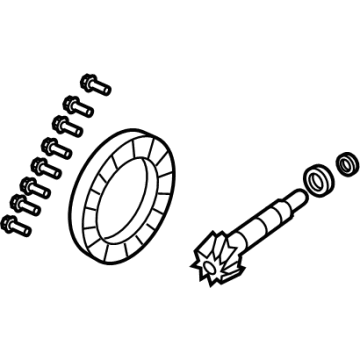 Jeep 68565404AA Ring & Pinion