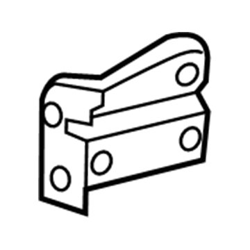 Jeep 68335029AC Bumper Bracket