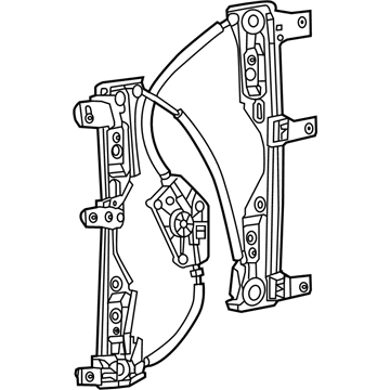Jeep 68292082AA Window Regulator