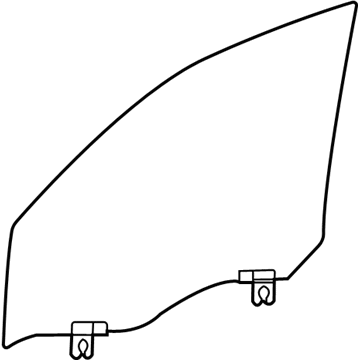 Jeep 68631588AA Door Glass