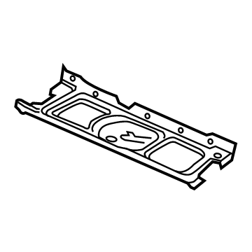 Ram 68488731AA Crossmember - Rear Frame