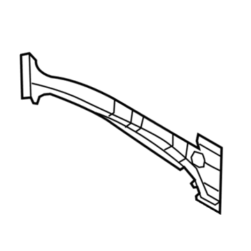 Dodge 68144991AB Center Pillar Reinforcement