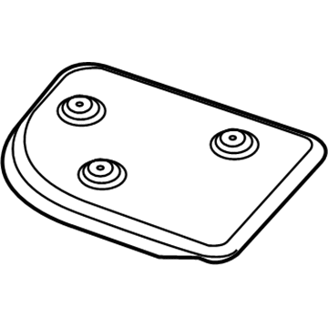 Ram 68261850AA Heat Shield