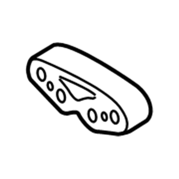 Ram 68162756AA Exhaust Pipe Insulator