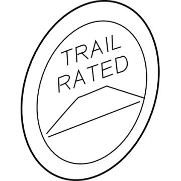 Jeep 68377463AB Medallion