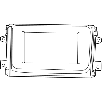 Mopar 68612959AD Radio - Multimedia