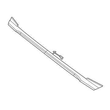 Mopar 68082982AG Applique, Rear