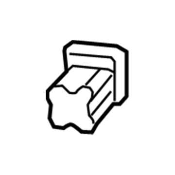 Chrysler 6509050AA Applique Nut