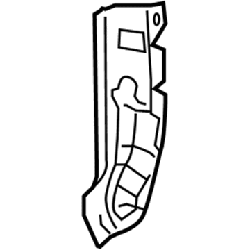 Dodge 55276186AA Corner Reinforcement