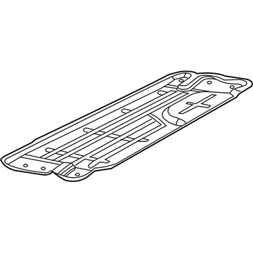 Dodge 68039474AA Heat Shield