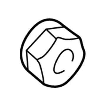 Dodge 6505316AA Cruise Servo Nut