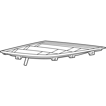 Ram 68292860AE Outer Grille