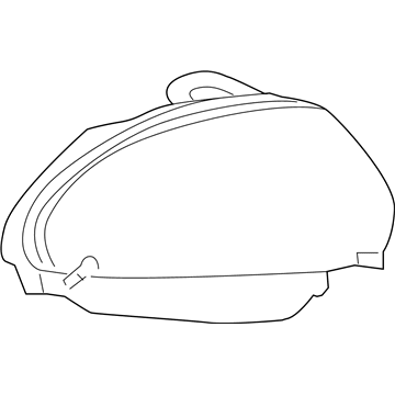 Chrysler 5116042AF Headlamp Assembly