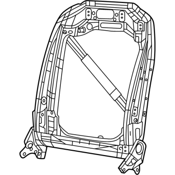 Ram 68272068AB Seat Back Frame