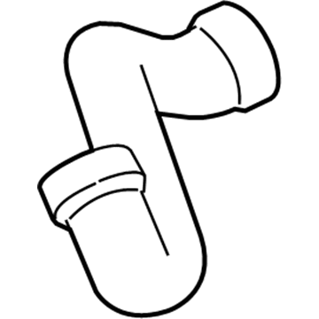 Jeep Wrangler Radiator Hose - 52029284AF