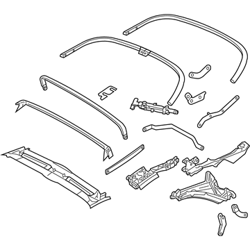 Chrysler 5140983AA Frame Assembly