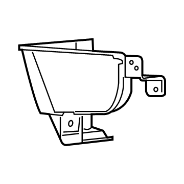 Mopar 68259738AA Air Inlet Shield, Passenger Side Mopar 68259738AA Air Inlet Shield, Passenger Side