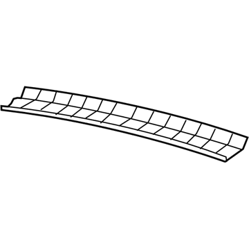 Jeep 1BU32DK7AB Header Trim