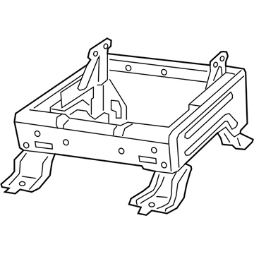 Mopar 68272052AC Seat Frame, Front Center