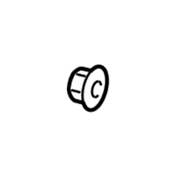 Dodge 6032058 Lower Trim Panel Nut