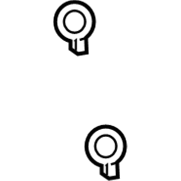 Dodge 68031980AA Rear Hose Clamp