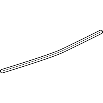 Mopar 4719858AC Reveal Molding, Front