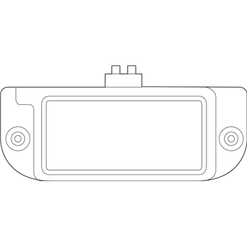 Chrysler 4805846AB License Lamp