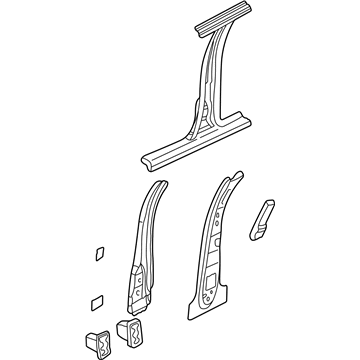 Dodge 5011156AB Center Pillar