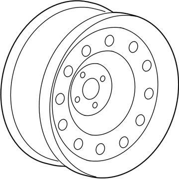 Dodge 52113234AA Spare Wheel
