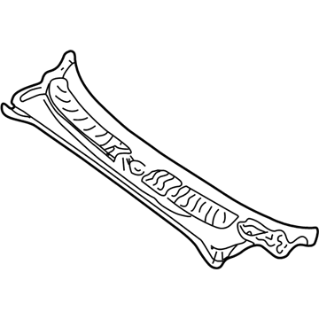 Dodge 55055986AG Cowl Grille