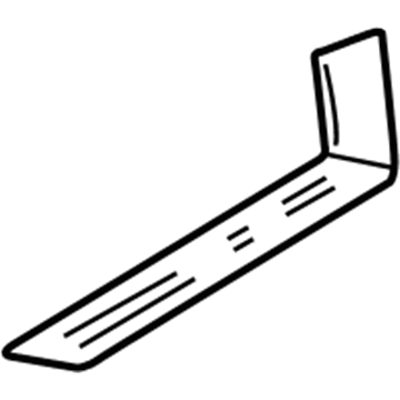 Dodge 5083062AA Cowl Grille Seal