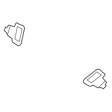 Dodge 55078094AE License Lamp