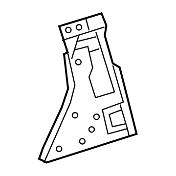 Jeep 68346527AB Inner Reinforcement