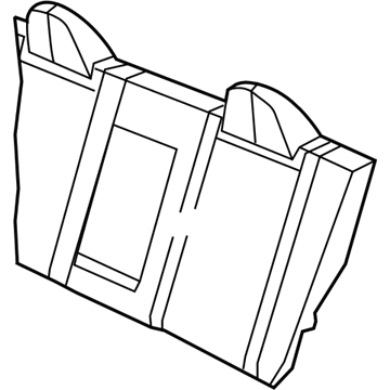 Chrysler 1RX18XDVAA Seat Back Cover