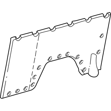 Dodge 5GD58RK5AB Lower Trim