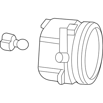 Jeep 5182026AA Fog Lamp Assembly