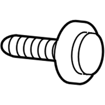 Jeep 68193630AA Fog Lamp Assembly Screw