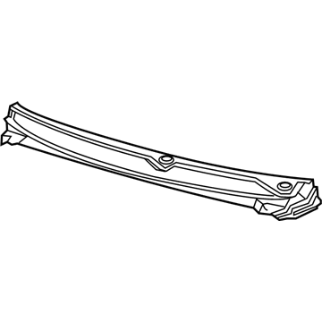 Mopar 68228471AF Cowl Grille