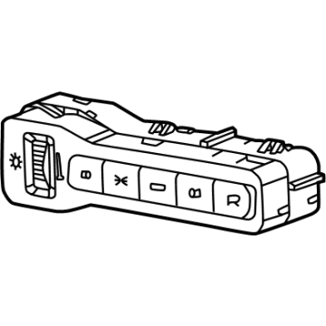 Dodge 68651026AE Headlamp Switch