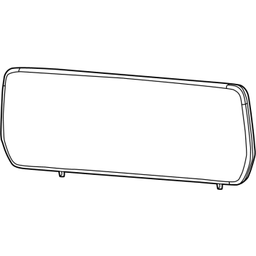 Dodge 68597253AH Cluster Assembly