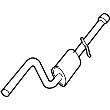 2002 Chrysler Sebring Exhaust Pipe - 4764607AD