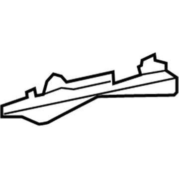 Dodge 68111654AB Head Air Bag Bracket