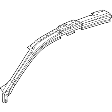 Dodge 68611861AA Hinge Pillar Reinforcement