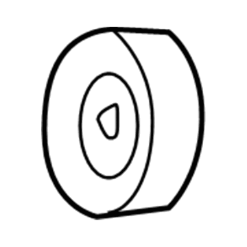 Jeep A/C Idler Pulley - 53009508